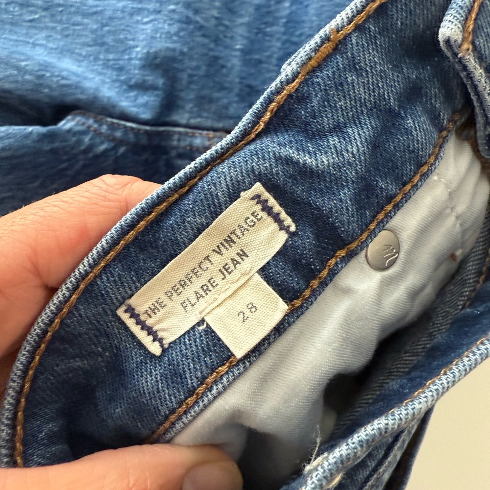 Madewell Blue Flare & Wide Leg Jeans - Picture 10 of 16